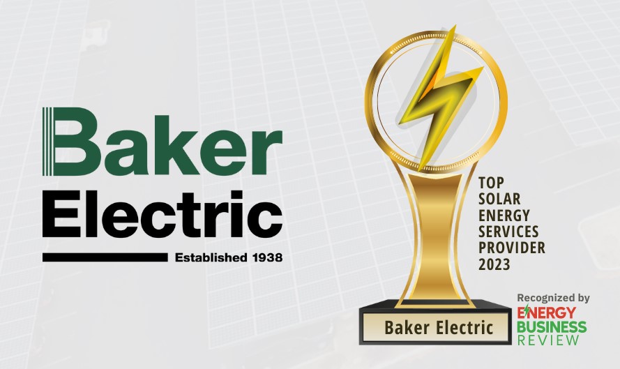 Baker Electric Recognized as Top Solar Energy Services Providers in